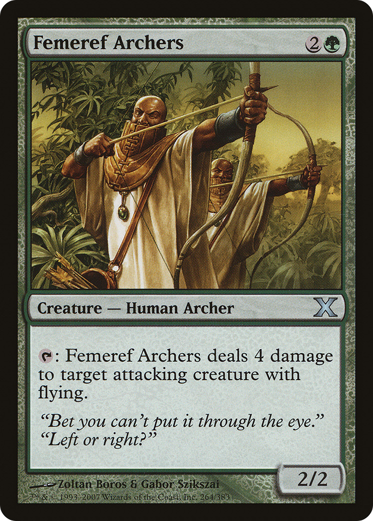 Femeref Archers (10E-264) - Tenth Edition