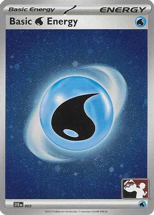 Basic Water Energy (Cosmos Holo) 003  - Holofoil Prize Pack Series Cards - Common