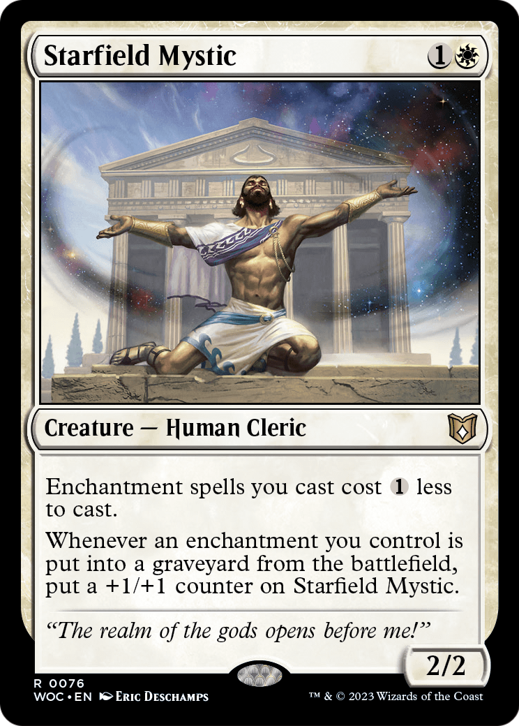 Starfield Mystic (WOC-076) - Wilds of Eldraine Commander