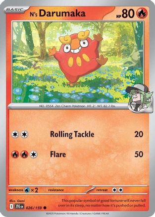 N's Darumaka 026  SV09 Journey Together - Common