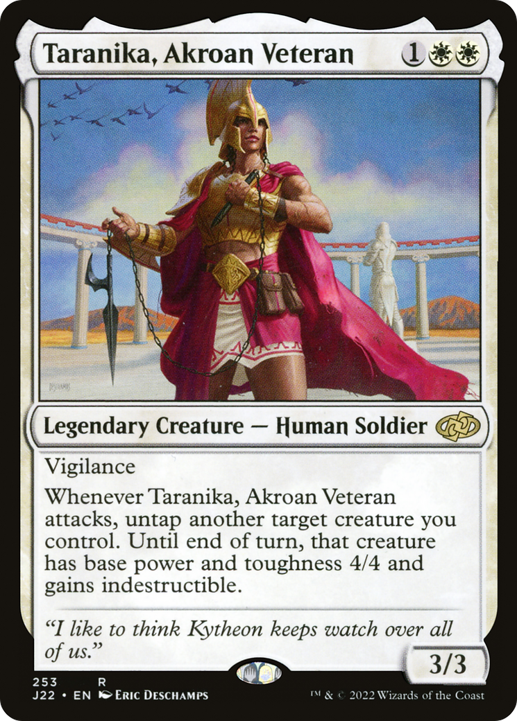 Taranika, Akroan Veteran (J22-253) - Jumpstart 2022