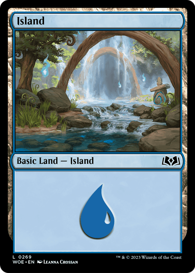 Island (0269) (WOE-269) - Wilds of Eldraine Foil
