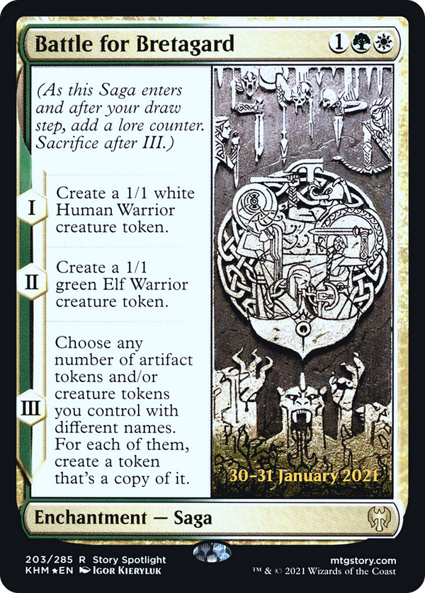 Battle for Bretagard (PRE-203) - Kaldheim Promos Foil