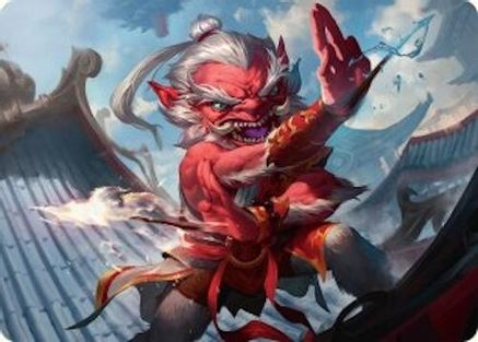 Devoted Duelist Art Card (15/54) (AATDM-015) - Art Series: Tarkir: Dragonstorm