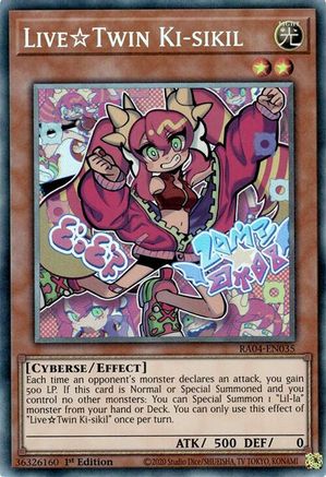 Live Twin Ki-sikil (PCR) (RA04-EN035) - Quarter Century Stampede 1st Edition