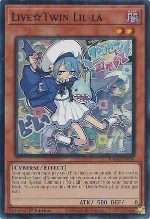 Live Twin Lil-la (RA04-EN036) - Quarter Century Stampede 1st Edition