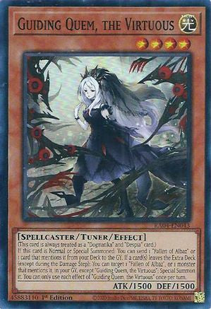 Guiding Quem, the Virtuous (RA04-EN043) - Quarter Century Stampede 1st Edition