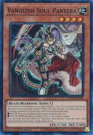 Vanquish Soul Pantera (RA04-EN044) - Quarter Century Stampede 1st Edition