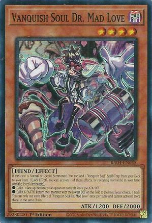 Vanquish Soul Dr. Mad Love (RA04-EN045) - Quarter Century Stampede 1st Edition