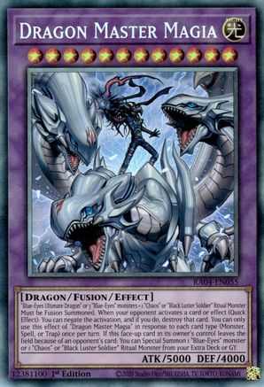 Dragon Master Magia (PCR) (RA04-EN055) - Quarter Century Stampede 1st Edition