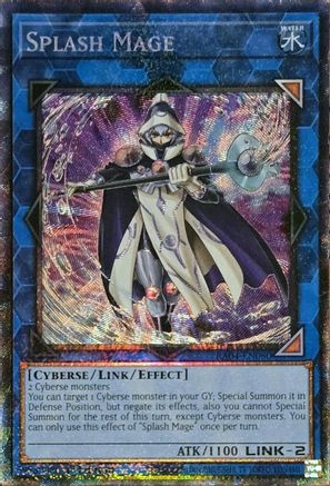 Splash Mage (PCR) (RA04-EN080) - Quarter Century Stampede 1st Edition