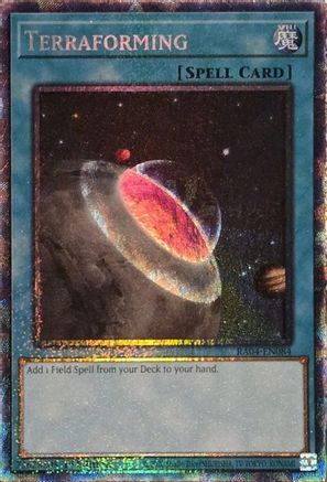 Terraforming (PCR) (RA04-EN084) - Quarter Century Stampede 1st Edition
