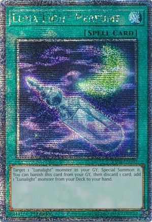 Luna Light Perfume (Quarter Century Secret Rare) (RA04-EN090) - Quarter Century Stampede 1st Edition