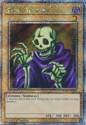 Skull Servant (Quarter Century Secret Rare) (RA04-EN110) - Quarter Century Stampede 1st Edition