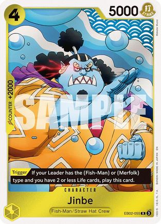 Jinbe (EB02-055) - Extra Booster: Anime 25th Collection Foil