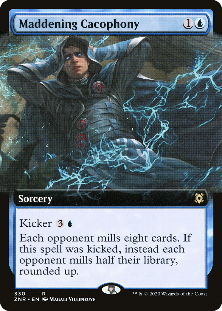 Maddening Cacophony (Extended Art) (ZNR-330) - Zendikar Rising: (Extended Art)