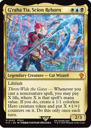 G'raha Tia, Scion Reborn (FIC-003) - Commander: FINAL FANTASY