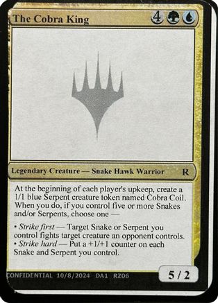 The Cobra King (-) - Un-Known Event Playtest Cards
