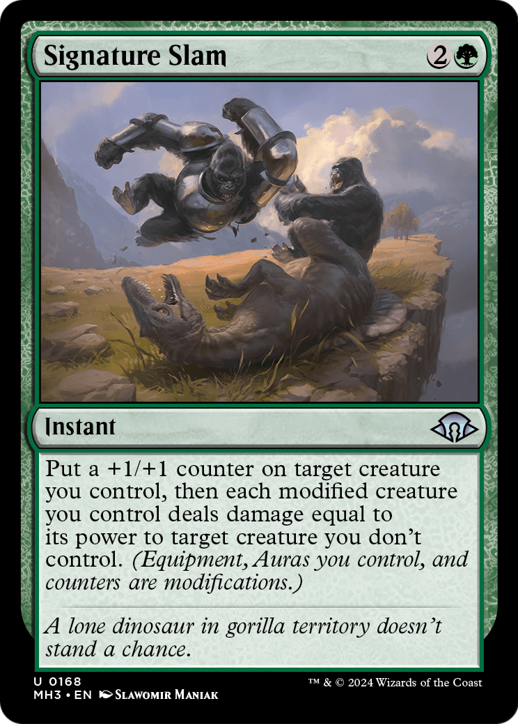 Signature Slam (MH3-168) - Modern Horizons 3