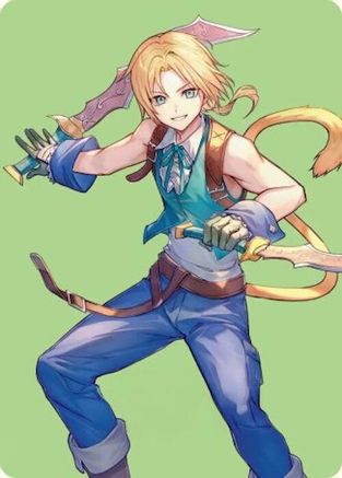 Zidane, Tantalus Thief Art Card (AAFIN-049) - Art Series: FINAL FANTASY