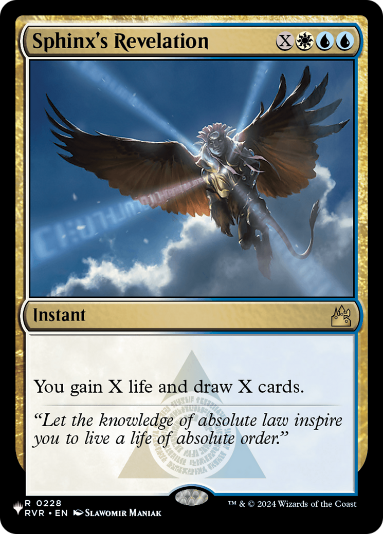 Sphinx's Revelation (LIST-0228) - The List Reprints