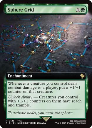 Sphere Grid (Extended Art) (FIC-123) - Commander: FINAL FANTASY