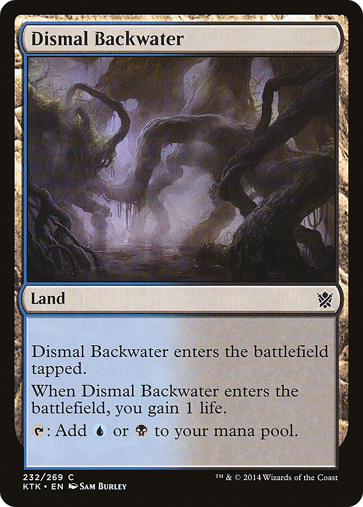 Dismal Backwater (KTK-232) - Khans of Tarkir Foil