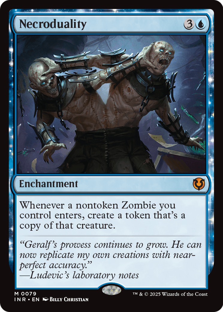 Necroduality (INR-079) - Innistrad Remastered: (enchantment)