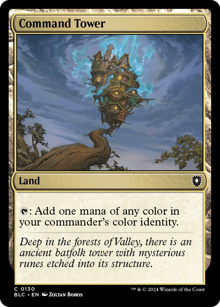 Command Tower (BLC-130) - Bloomburrow Commander
