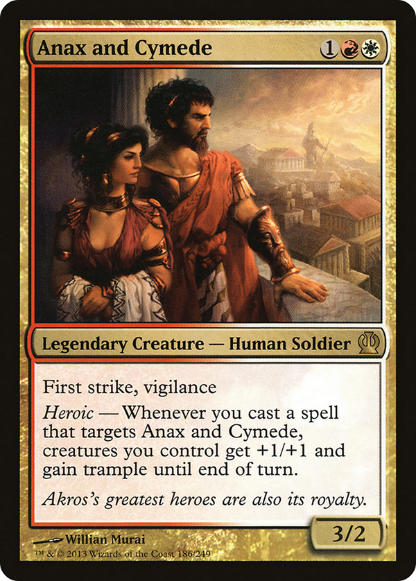 Anax and Cymede (THS-186) - Theros