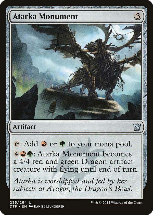 Atarka Monument (DTK-235) - Dragons of Tarkir
