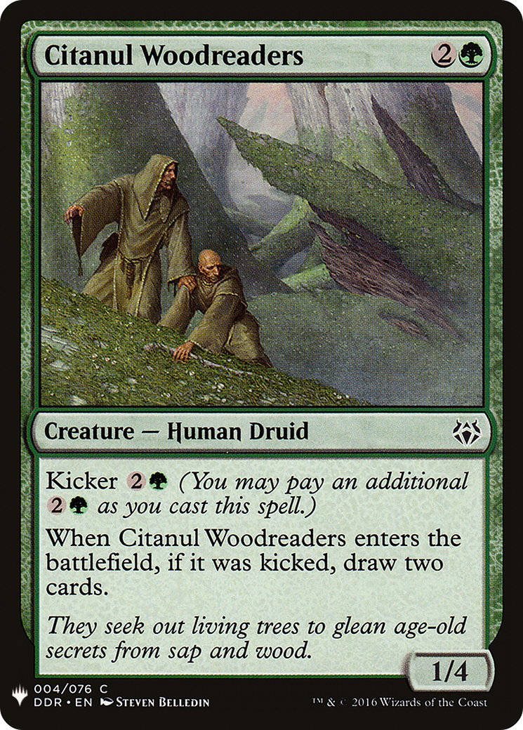 Citanul Woodreaders (LIST-004) - The List