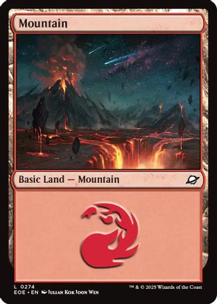 Mountain (0274) (EOE-274) - Edge of Eternities Foil