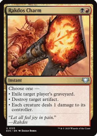 Rakdos Charm (EOC-125) - Commander: Edge of Eternities