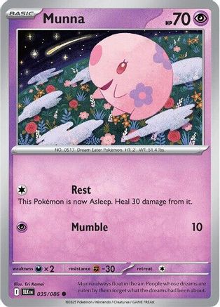 Munna 035  SV Black Bolt - Common