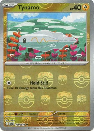 Tynamo (Master Ball Pattern) 030  - Holofoil SV Black Bolt - Common