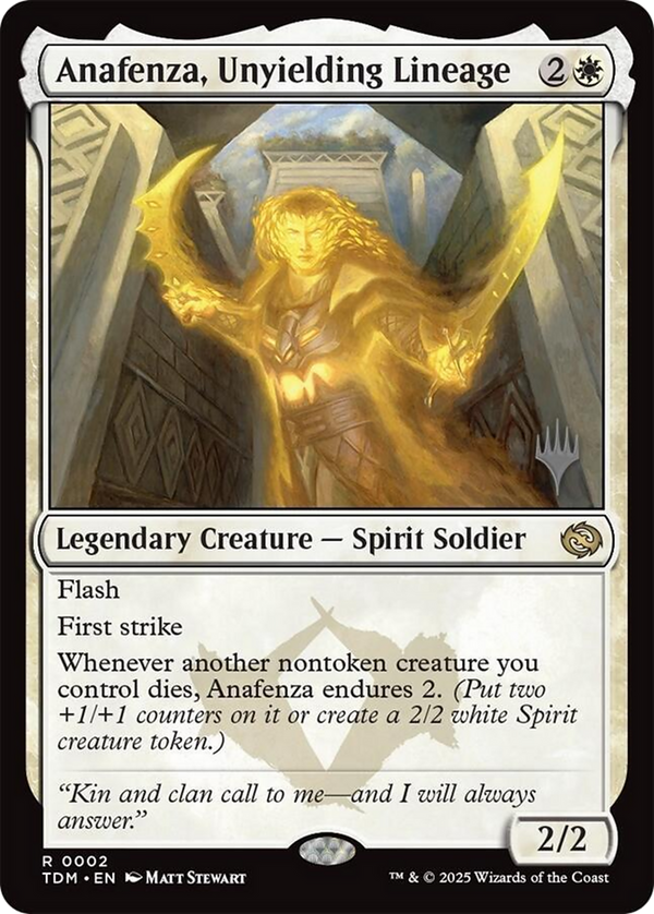 Anafenza, Unyielding Lineage (PPTDM-002) - Promo Pack: Tarkir: Dragonstorm Foil