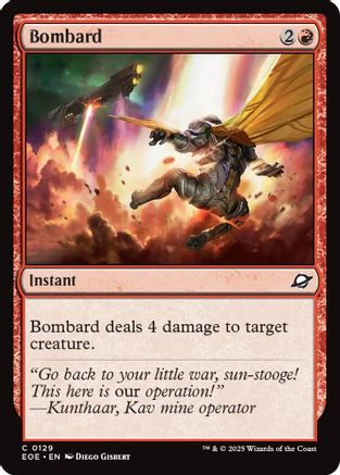 Bombard (EOE-129) - Edge of Eternities Foil