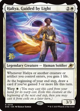 Haliya, Guided by Light (PRE-019) - Prerelease Cards Foil