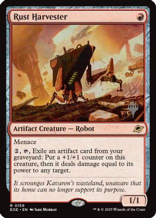 Rust Harvester (PPEOE-159) - Promo Pack: Edge of Eternities Foil