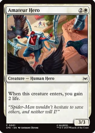 Amateur Hero (SPE-001) - Marvel's Spider-Man: Eternal-Legal