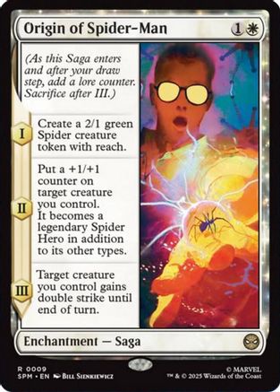 Origin of Spider-Man (SPM-009) - Marvel's Spider-Man Foil