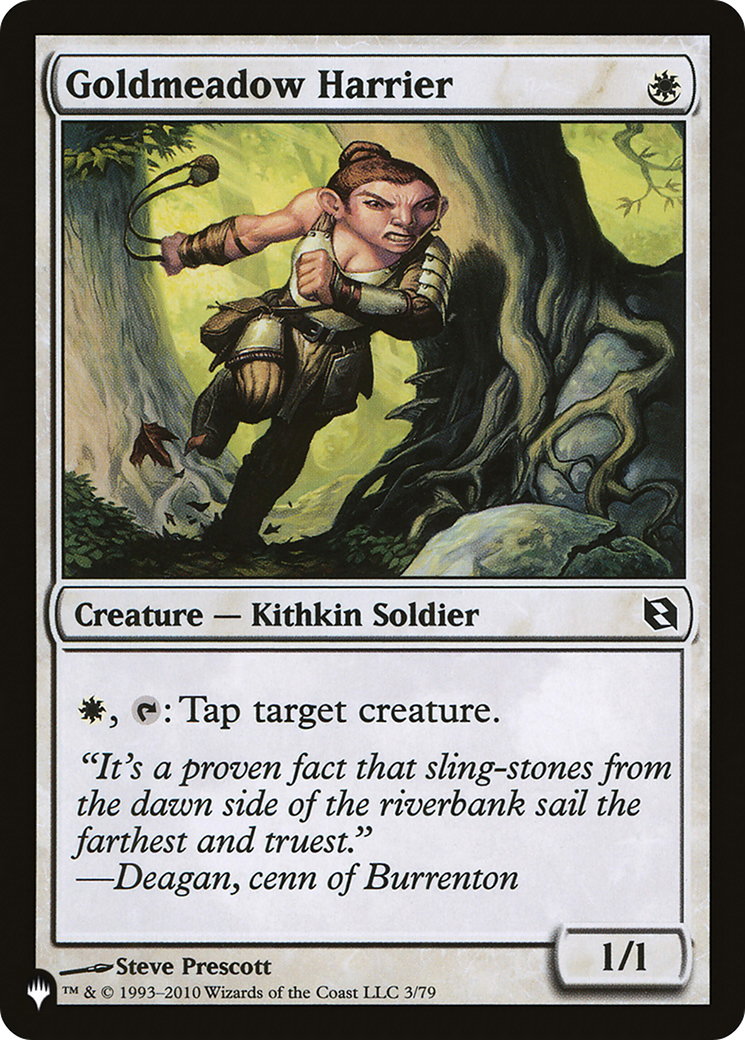 Goldmeadow Harrier (LIST-3/79) - The List