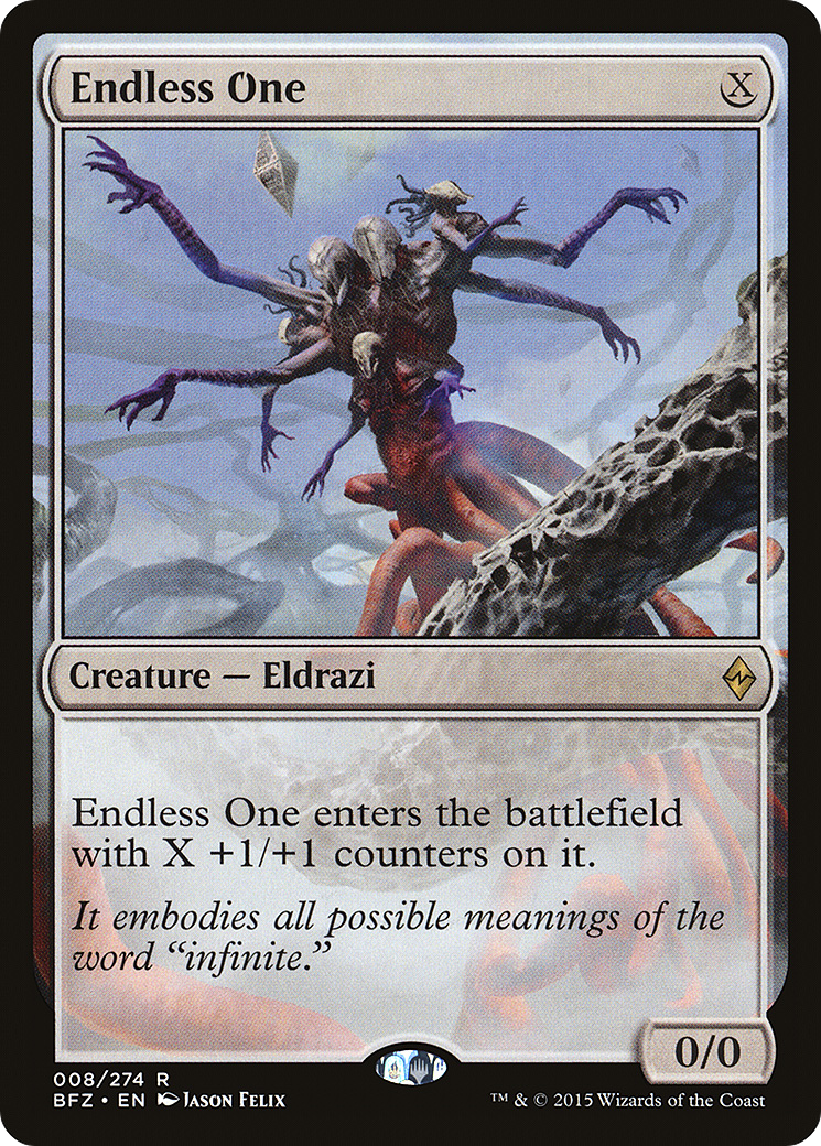 Endless One (BFZ-008) - Battle for Zendikar Foil