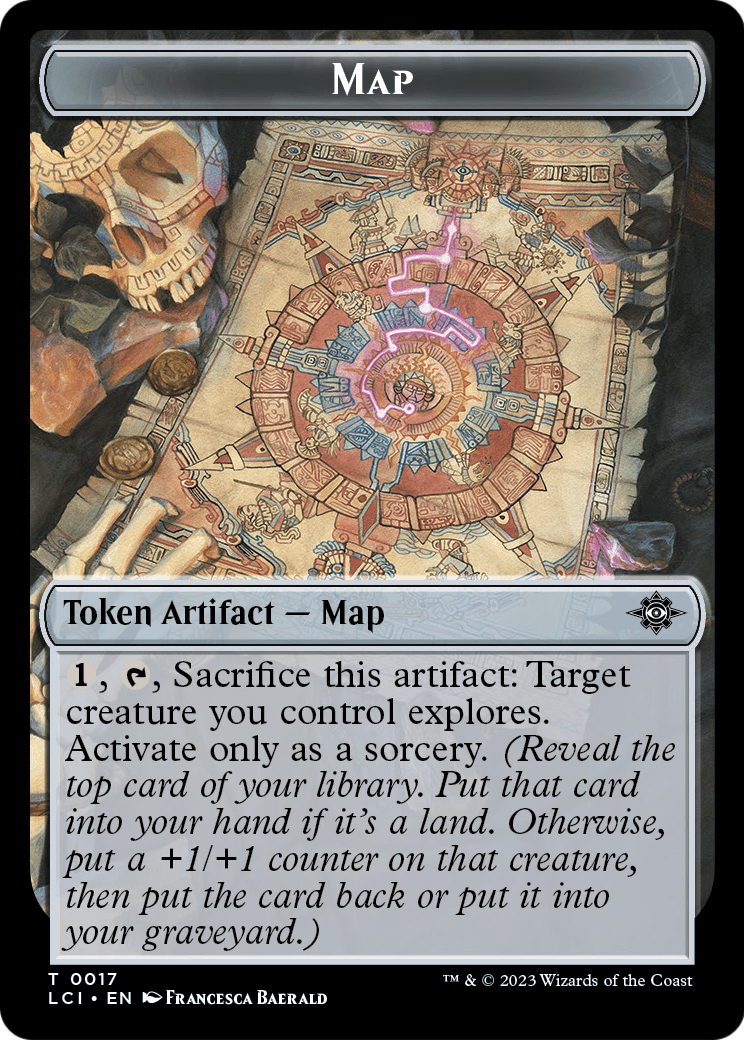 Map (TLCI-017) - The Lost Caverns of Ixalan Tokens Foil