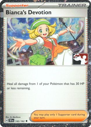 Bianca's Devotion 142/162  - Holofoil Prize Pack Series Cards - Uncommon