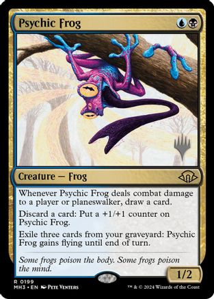 Psychic Frog (PPEOE-199) - Promo Pack: Edge of Eternities Foil