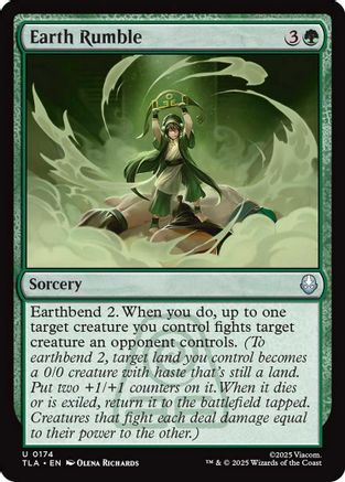 Earth Rumble (TLA-174) - Avatar: The Last Airbender Foil