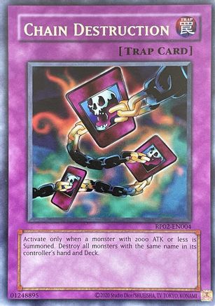 Chain Destruction (RP02-EN004) - Retro Pack 2 (2020 Date Reprint) Unlimited