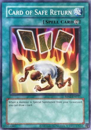 Card of Safe Return (RP02-EN037) - Retro Pack 2 (2020 Date Reprint) Unlimited